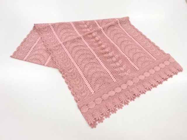 レース花模様ショール